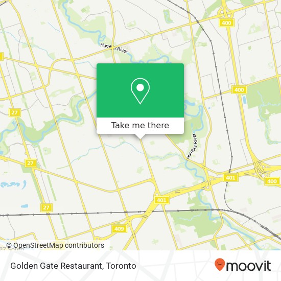 Golden Gate Restaurant, 2428 Islington Ave Toronto, ON M9W map