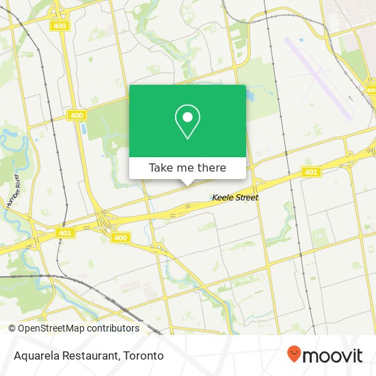 Aquarela Restaurant, 1367 Wilson Ave Toronto, ON M3M 1H7 plan