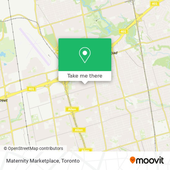 Maternity Marketplace map