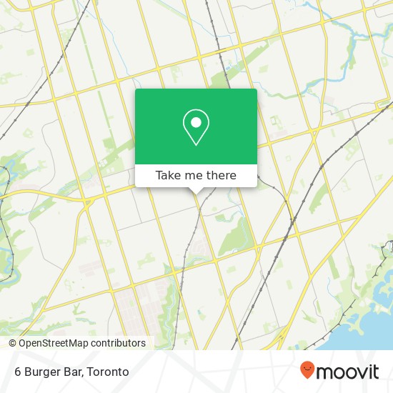 6 Burger Bar, 3 Chelwood Rd Toronto, ON M1K plan