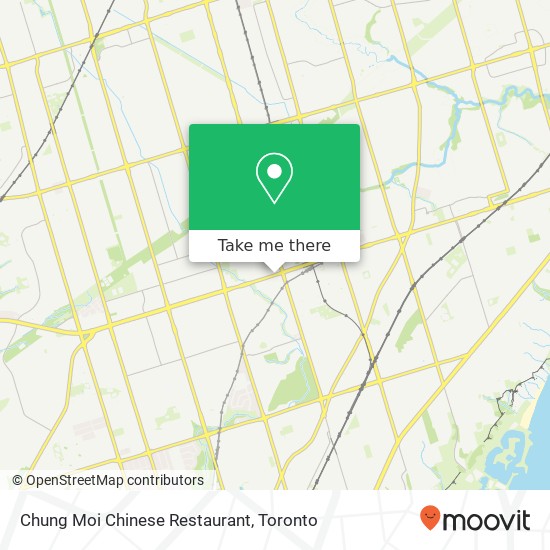 Chung Moi Chinese Restaurant, 2412 Eglinton Ave E Toronto, ON M1K plan