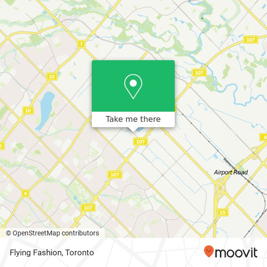 Flying Fashion, 125 Chrysler Dr Brampton, ON L6S map