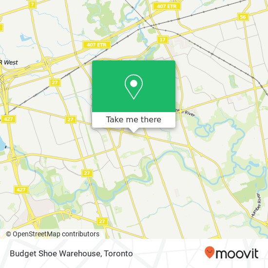 Budget Shoe Warehouse, 1530 Albion Rd Toronto, ON M9V map