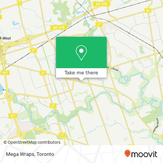 Mega Wraps, 1530 Albion Rd Toronto, ON M9V 1B4 plan