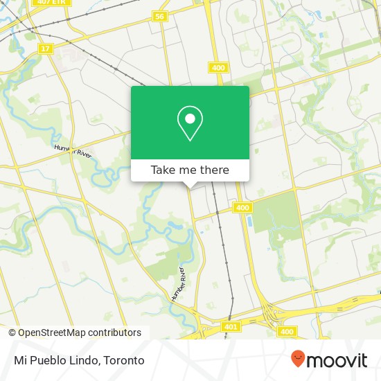 Mi Pueblo Lindo, 4 Bradstock Rd Toronto, ON M9M map