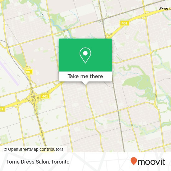 Tome Dress Salon, 1982 Avenue Rd Toronto, ON M5M 4A4 map