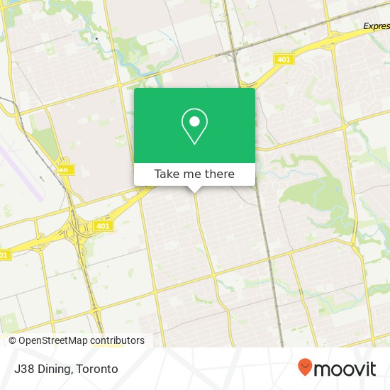 J38 Dining, 2050 Avenue Rd Toronto, ON M5M map