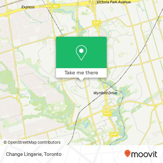 Change Lingerie, 8 Karl Fraser Rd Toronto, ON M3C plan