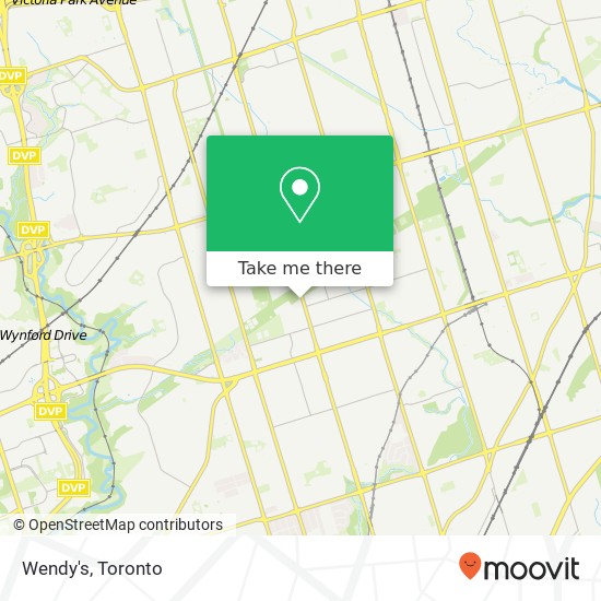 Wendy's, 960 Warden Ave Toronto, ON M1L 4C9 plan