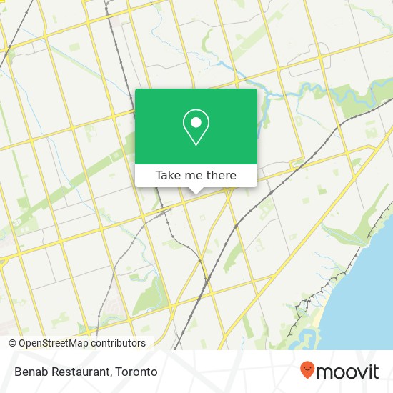 Benab Restaurant, 2570 Eglinton Ave E Toronto, ON M1K 2R5 map