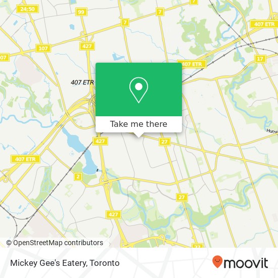 Mickey Gee's Eatery, 1889 Albion Rd Toronto, ON M9W 5S8 map
