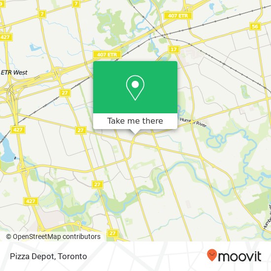 Pizza Depot, 6120 Finch Ave W Toronto, ON M9V 0A1 plan