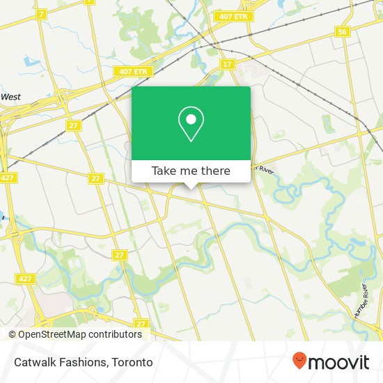 Catwalk Fashions, Toronto, ON M9V map