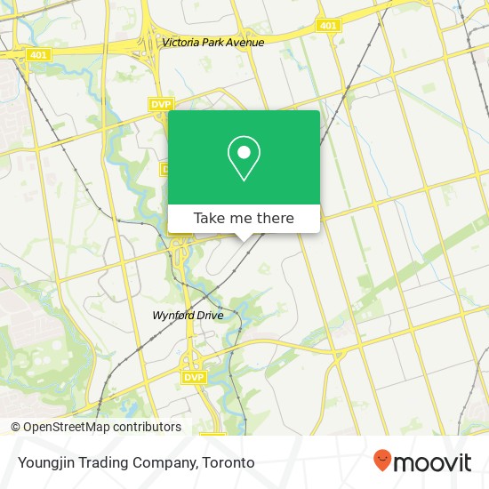 Youngjin Trading Company, 31 Railside Rd Toronto, ON M3A 1B2 plan