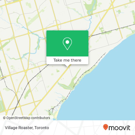 Village Roaster, 3452 Kingston Rd Toronto, ON M1M 1R5 plan