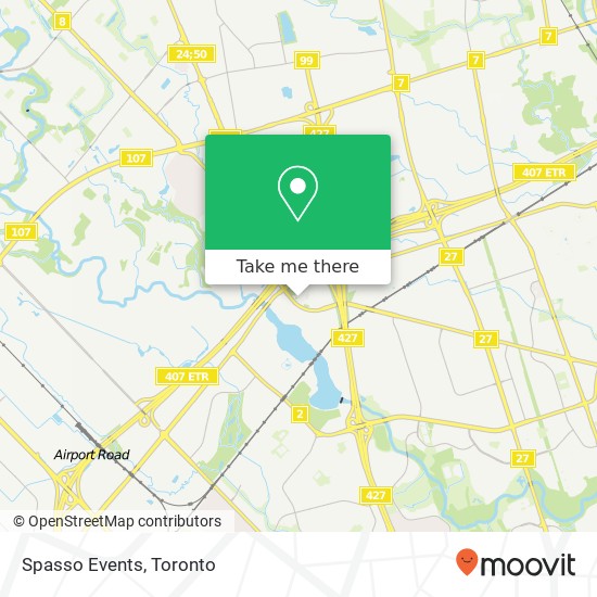 Spasso Events map