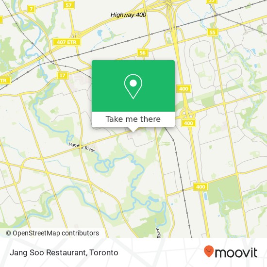 Jang Soo Restaurant, 2437 Finch Ave W Toronto, ON M9M 2E7 plan