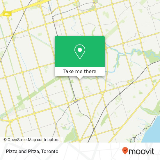 Pizza and Pitza, 1051 Midland Ave Toronto, ON M1K 4G7 plan
