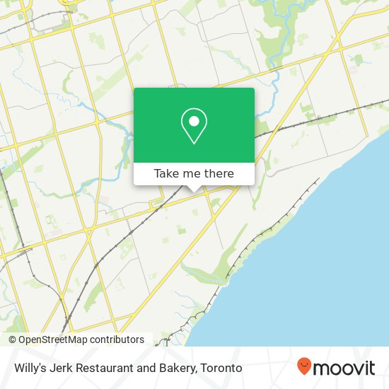 Willy's Jerk Restaurant and Bakery, 3160 Eglinton Ave E Toronto, ON M1J 2H4 plan