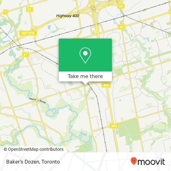 Baker's Dozen, 2316 Finch Ave W Toronto, ON M9M plan