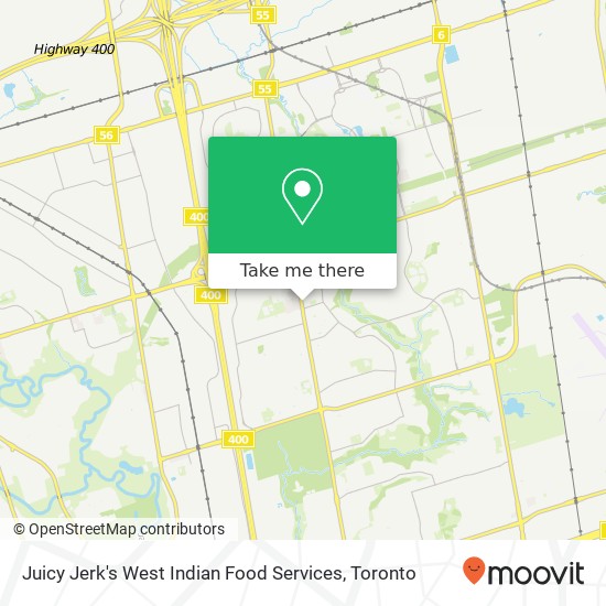 Juicy Jerk's West Indian Food Services, 2865 Jane St Toronto, ON M3N 2J5 map