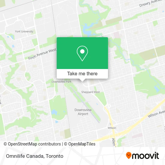 Omnilife Canada map