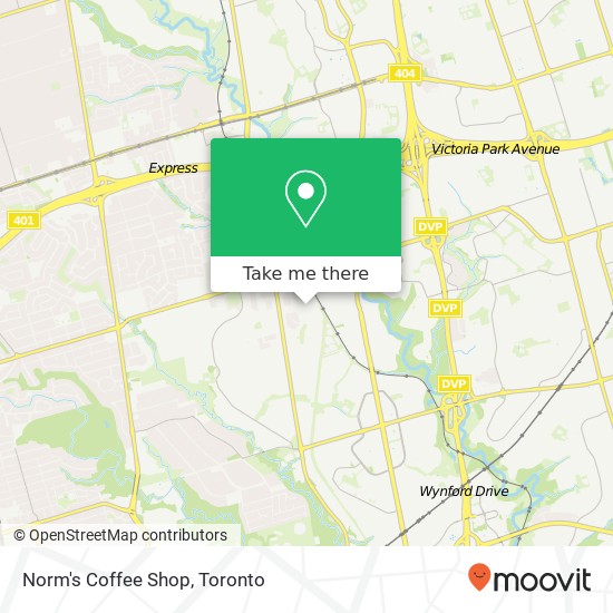 Norm's Coffee Shop, 85 Scarsdale Rd Toronto, ON M3B map