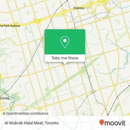 Al Mubrak Halal Meat, 2183 Lawrence Ave E Toronto, ON M1P 2P5 map