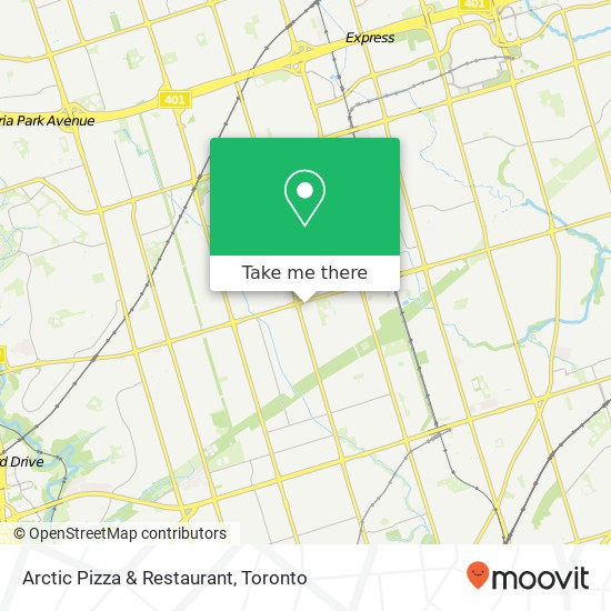 Arctic Pizza & Restaurant, 2183 Lawrence Ave E Toronto, ON M1P 2P5 map