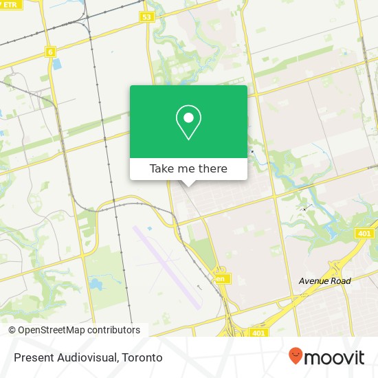 Present Audiovisual, 289 Brighton Ave Toronto, ON M3H 4G2 map