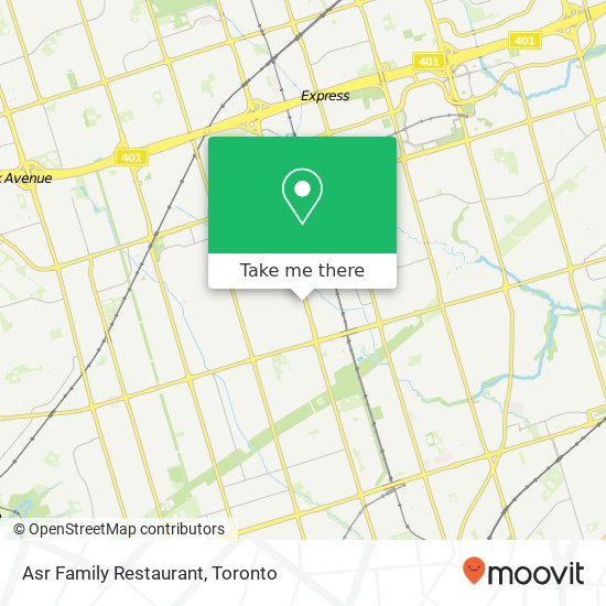 Asr Family Restaurant, 1190 Kennedy Rd Toronto, ON M1P 2L1 map