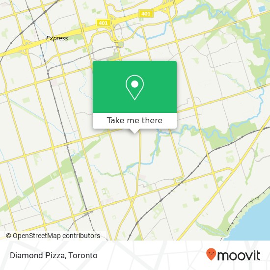 Diamond Pizza, 59 Hollyhedge Dr Toronto, ON M1J 1X2 map