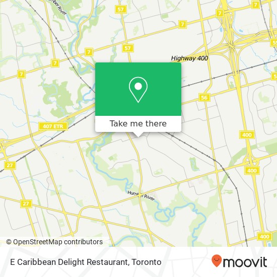 E Caribbean Delight Restaurant, 143 Millwick Dr Toronto, ON M9L 1Y7 map
