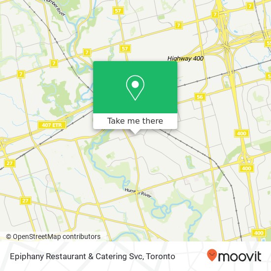 Epiphany Restaurant & Catering Svc, 143 Millwick Dr Toronto, ON M9L map