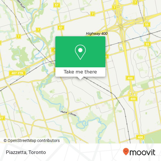 Piazzetta, 68 Millwick Dr Toronto, ON M9L 1Y3 map