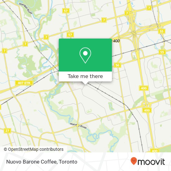 Nuovo Barone Coffee, 253 Toryork Dr Toronto, ON M9L 1Y2 plan