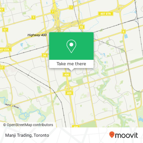 Manji Trading, 125 Norfinch Dr Toronto, ON M3N 1W8 map