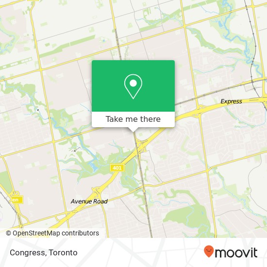 Congress, 4646 Yonge St Toronto, ON M2N 5M1 map