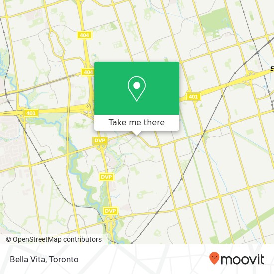 Bella Vita, 76 Parkwoods Village Dr Toronto, ON M3A 2X8 map