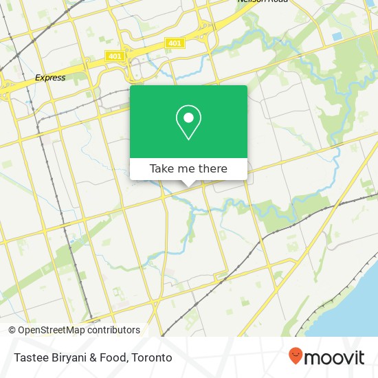 Tastee Biryani & Food, 3256 Lawrence Ave E Toronto, ON M1H plan