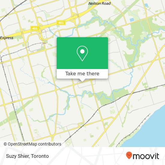 Suzy Shier, 3451 Lawrence Ave E Toronto, ON M1H 1B2 map