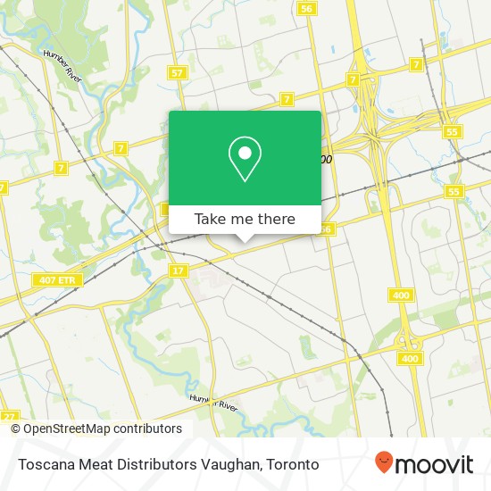 Toscana Meat Distributors Vaughan, 4300 Steeles Ave W Vaughan, ON L4L 4C2 plan