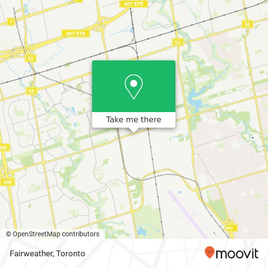 Fairweather, 1237 Finch Ave W Toronto, ON M3J 2G4 plan