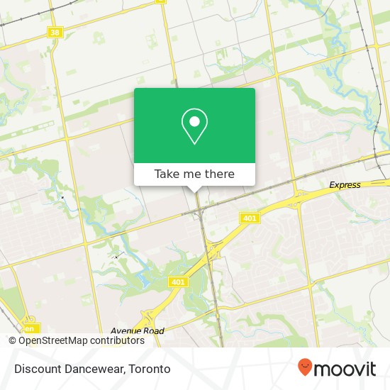 Discount Dancewear, 4910 Yonge St Toronto, ON M2N 5N5 map