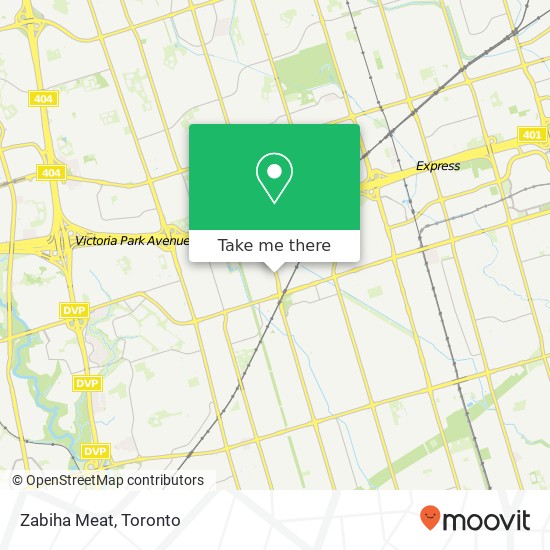 Zabiha Meat, 1536 Warden Ave Toronto, ON M1R 2S8 plan