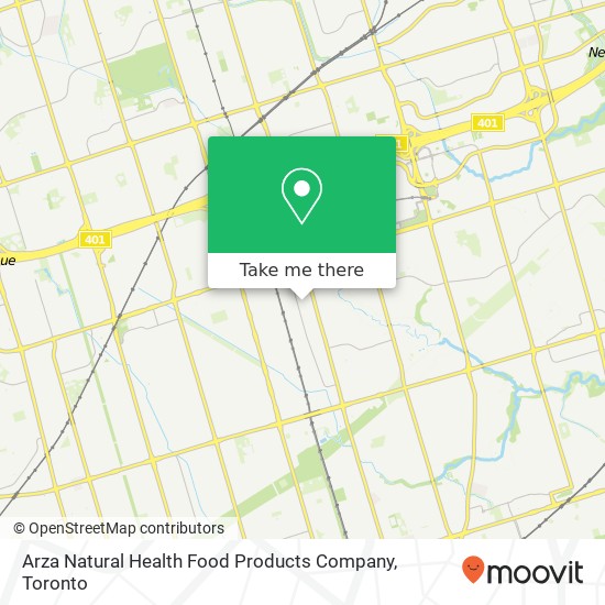 Arza Natural Health Food Products Company, 435 Midwest Rd Toronto, ON M1P 3A6 plan