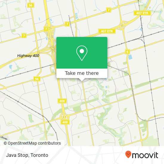 Java Stop, 4650 Jane St Toronto, ON M3N map