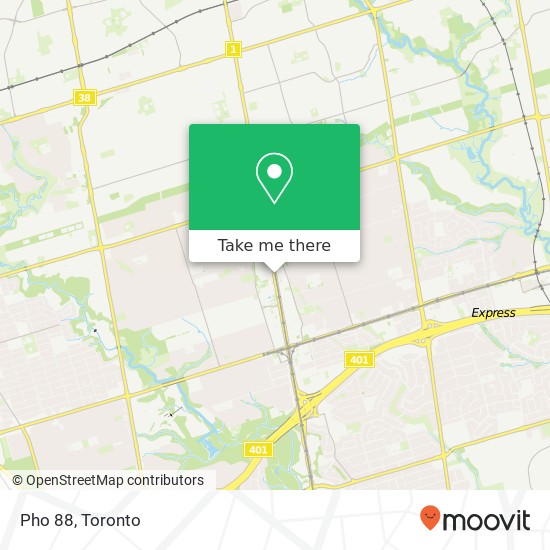 Pho 88, 5197 Yonge St Toronto, ON M2N map