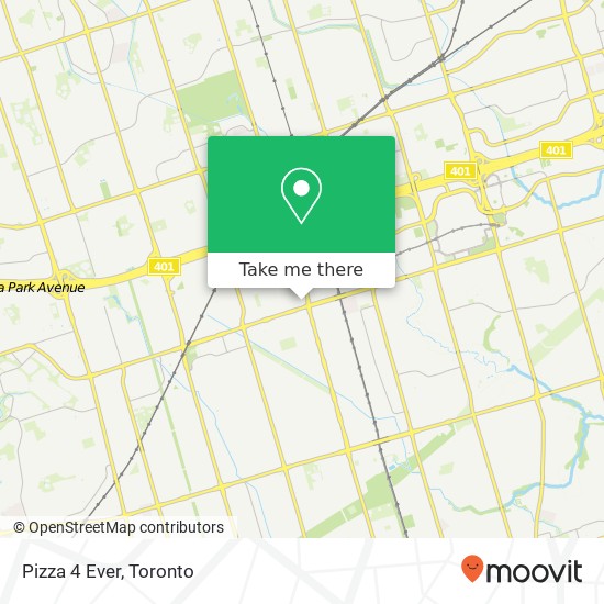 Pizza 4 Ever, 880 Ellesmere Rd Toronto, ON M1P 2W6 map