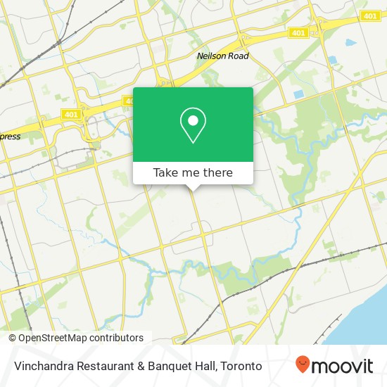 Vinchandra Restaurant & Banquet Hall, 795 Markham Rd Toronto, ON M1H 2Y1 plan